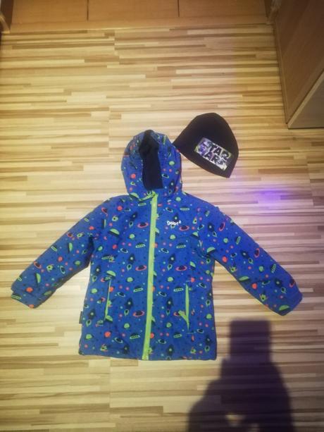 Prechodna bundička podsita flisom v. 116 a ciapka, 116