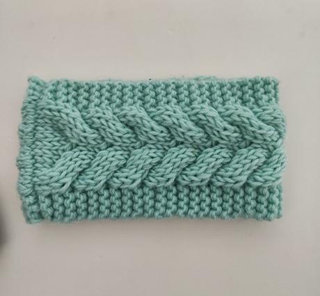 Pletená čelenka, 