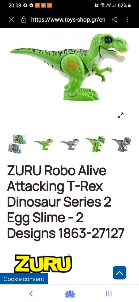 Zuru robo t rex, 