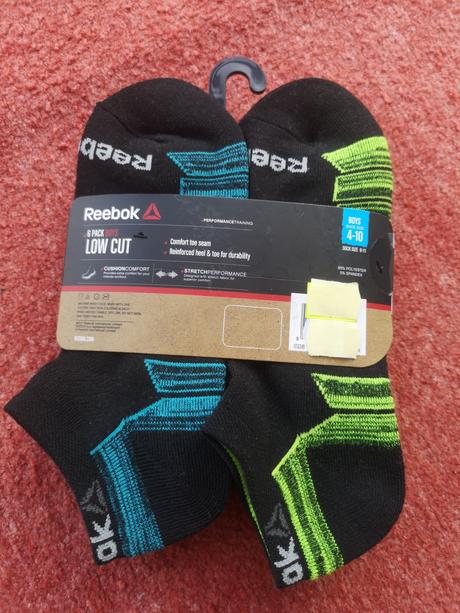 Reebok chlapčenské funkčné ponožky 6ks veľ.36-42, reebok,36 - 42