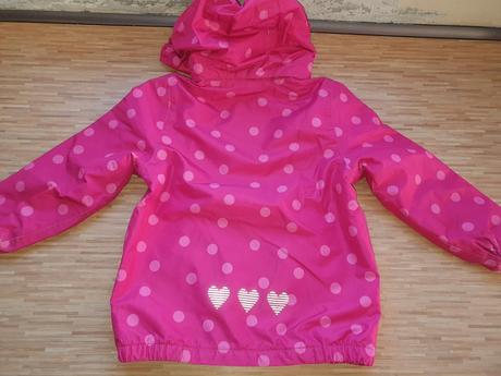 Bodkovana bundicka so srdieckami tchibo, tchibo,98