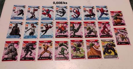 Kartičky mission arena iba vybalené, 