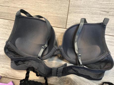 Tmavo modra push up podprsenka 75c, primark,75c