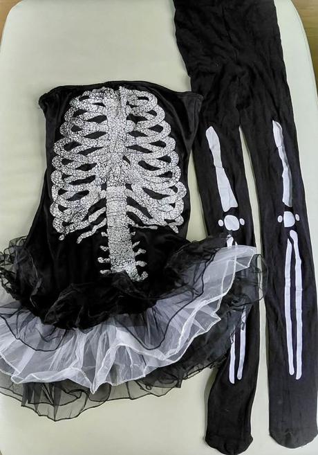 M/38 kostym na karneval, kostra, 