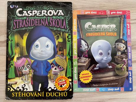 Casperova strašidelná škola 2 diely, cena za kus, 
