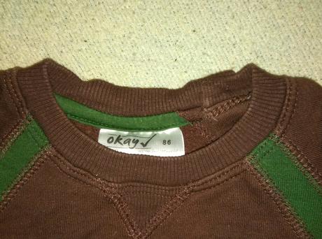 Mikina so zapinanim pri krku dobry stav, okay,86