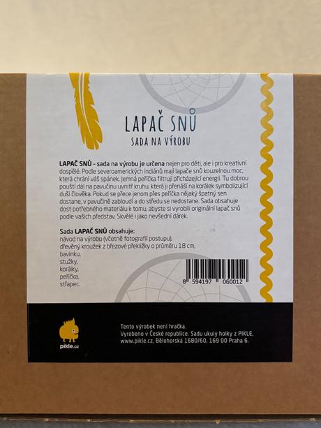 Lapač snov sada na výrobu,