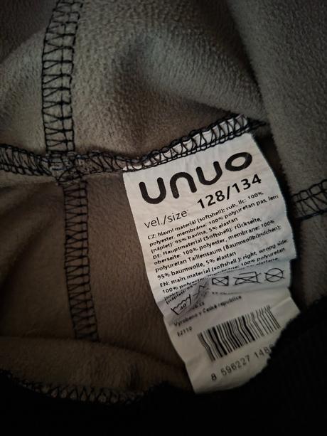 Softshellove nohavice unuo, unuo,128