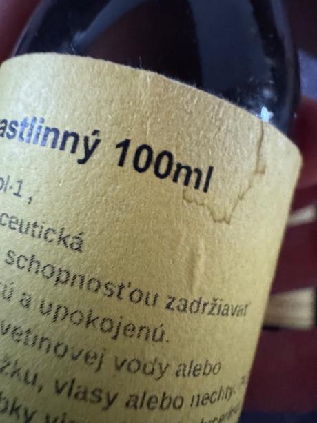 Glycerin rastlinný,