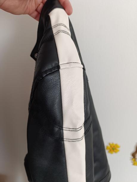 Bundička z umelej kože, h&m,152
