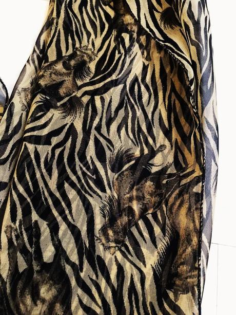 Šatka na krk - kone, xl