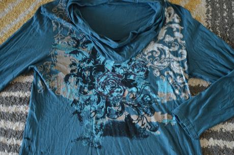 Vzorovaný top 40/42, 40