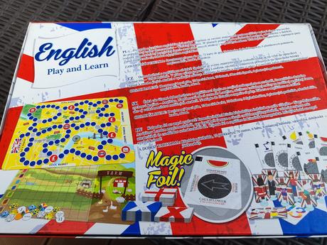 Spoločenská hra play and learn, 