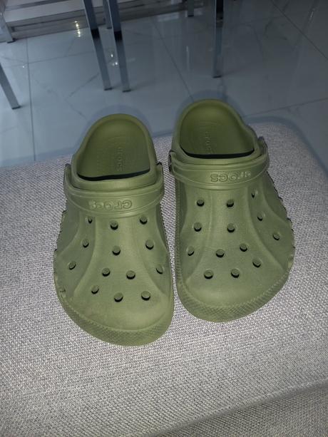 Detské crocsy zelené, crocs,34