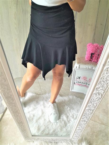 Asymetrická sukňa-s, otto,s