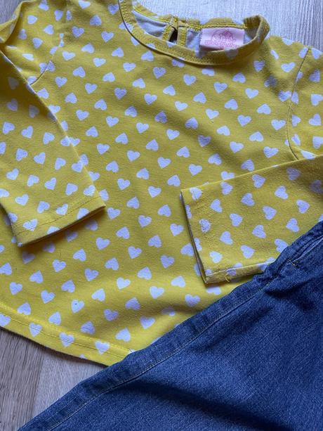 Súprava rifle+tričko looney tunes 1/2-2 roky, 92