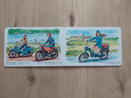 2x leporelo nakladiaky/motorky,