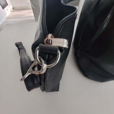 Kožená salamander kabelka, salamander