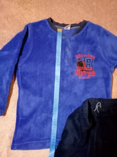 Pyžamko teplučké a jemné ako kožúštek, 134