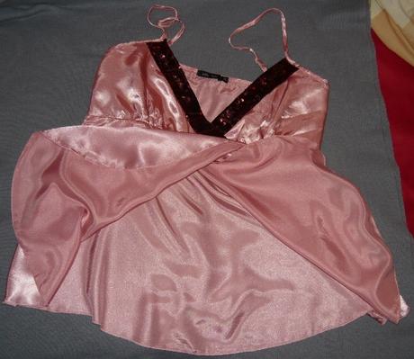 Sexi saténová (teho) košieľka, intimissimi,m