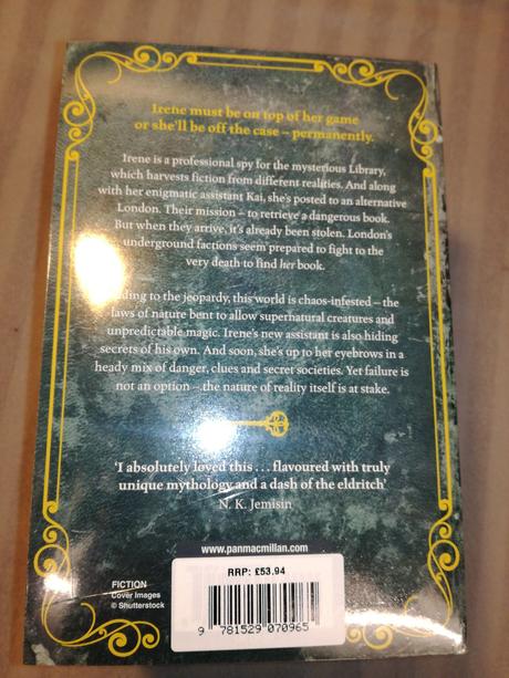 Genevieve cogman invisible library series nsp23,