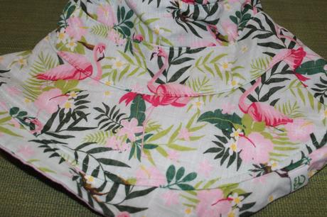 Obojstranný letný klobúk xs-m, s