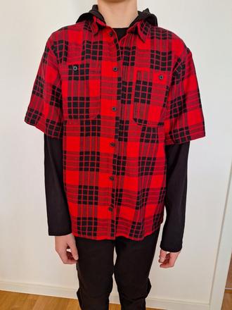 Tričko košeľa, h&m,158