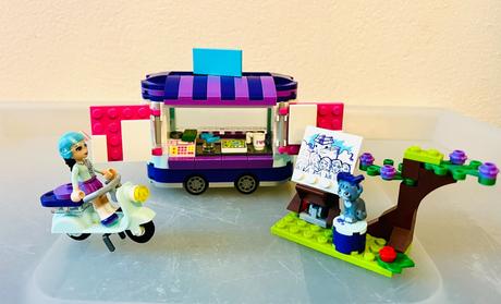 Lego ice cream cart, 
