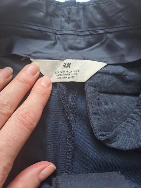 Oblekové nohavice, h&m,152