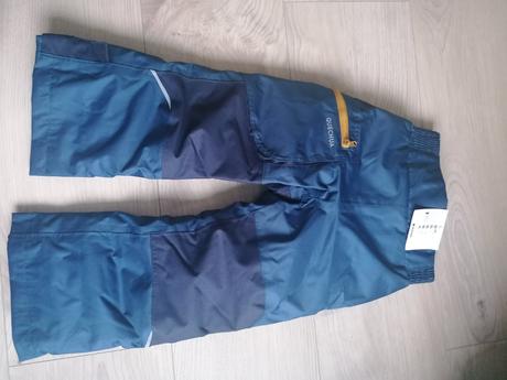 Detské turistické nohavice hrejivé, decathlon,86 / 92 / 98