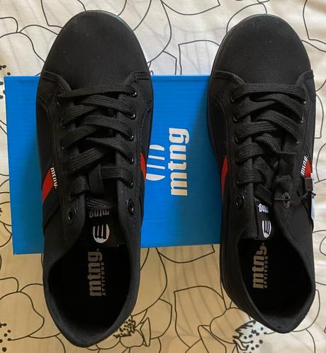 Plátené pohodlné tenisky mtng v. 40, 40