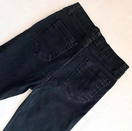 Rifle s deravými kolenami, topshop,36