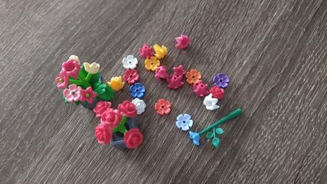 Playmobil nahradne kvietky, kvetinace, 