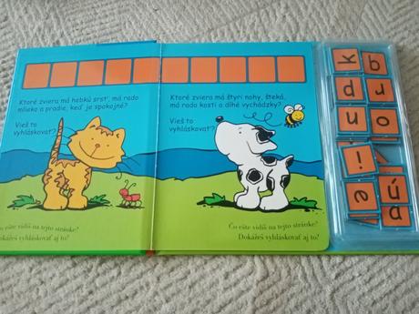 Magnetická kniha s písmenkami, 