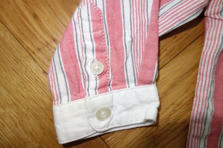 Pásikavá košeľa 12/18m, 86