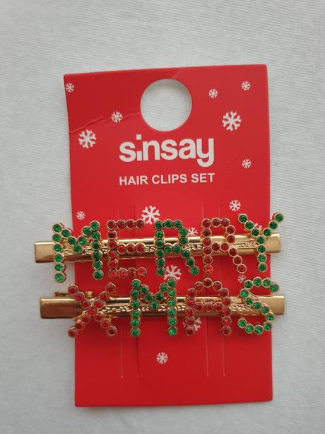 Vianočné sponky, sinsay