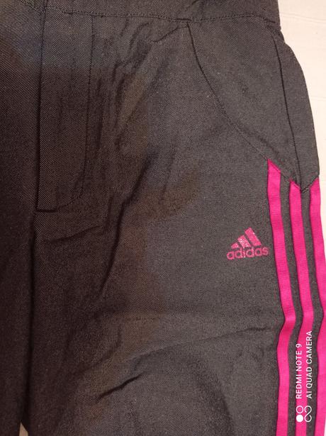 Nohavice trištvrťáky adidas, adidas,164