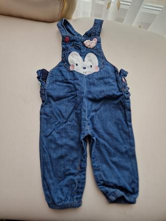 Tenšie nohavice na traky s ježkom č.68, topomini,68