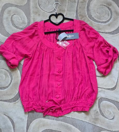 Ružová košeľa pepe jeans, pepe jeans,m