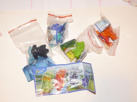 Kinder sada draci - hádzadlá ,