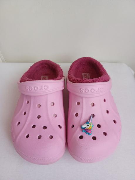 Zateplené dievčenské crocsy, crocs,33