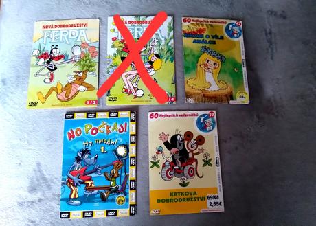Dvd rozprávka ferdo mravec víla amálka krtko, 
