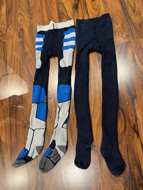 Hrubé termo pančuchy 146/152, tchibo,146