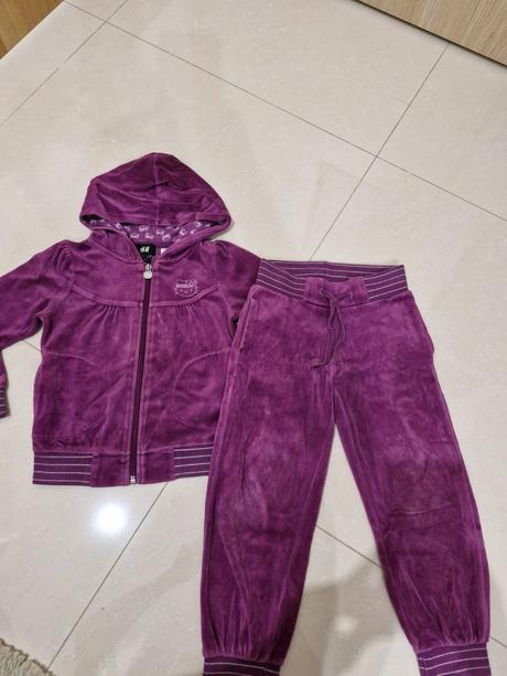 Velúrova suprava, h&m,98