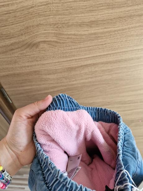 Zateplené rifle stitch, sinsay,122