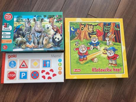 Detske hry, puzzle,
