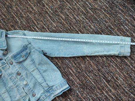 Dievčenská rifľová bunda, 134