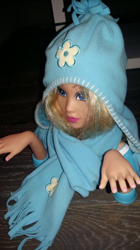 Skvelý zn. flisovy setik pre dievcatko 3-6r., authority,116