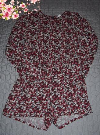 Nohavicový overal, c&a,152