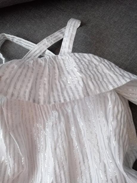 Letné strieborné šatocky, veľkosť 116 na 5 rokov, 116